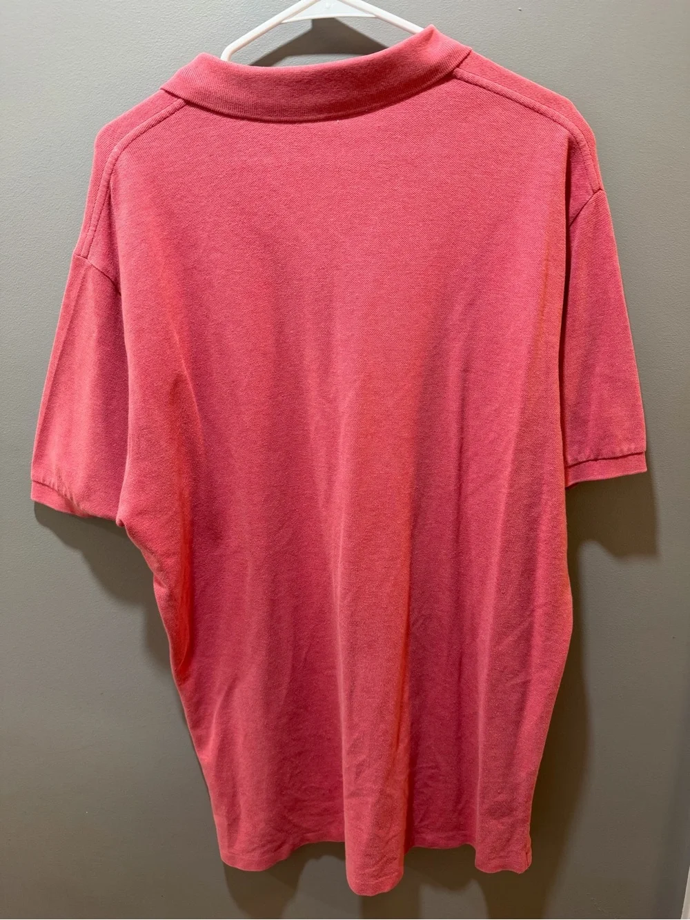 Ralph Lauren Men’s Coral Polo with Green Pony